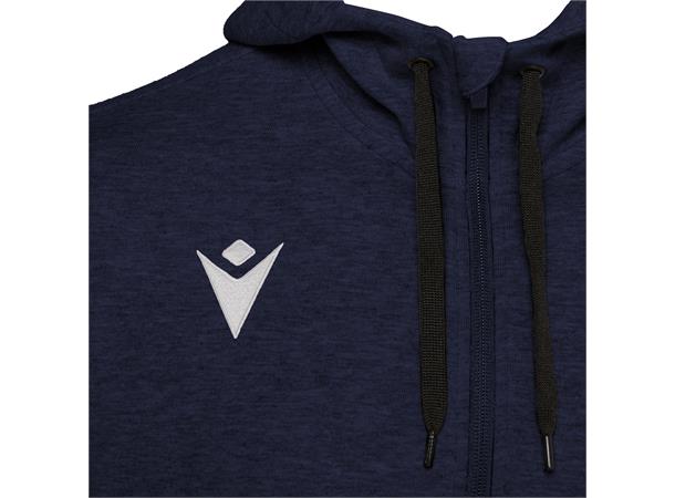 Zither Full Zip Hoody NAV S Hettejakke i myk bomullsmiks 