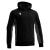 Trumpet  Hooded Jacket BLK/ANT XS Hettejakke i myk bomullsmiks -  Unisex 